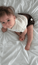 Valu Bebe "Coy" Bloomers in White and Chocolate - Valu Bebe - Bloomers