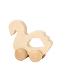 wooden push toy - swan - Elegant Baby - Toy