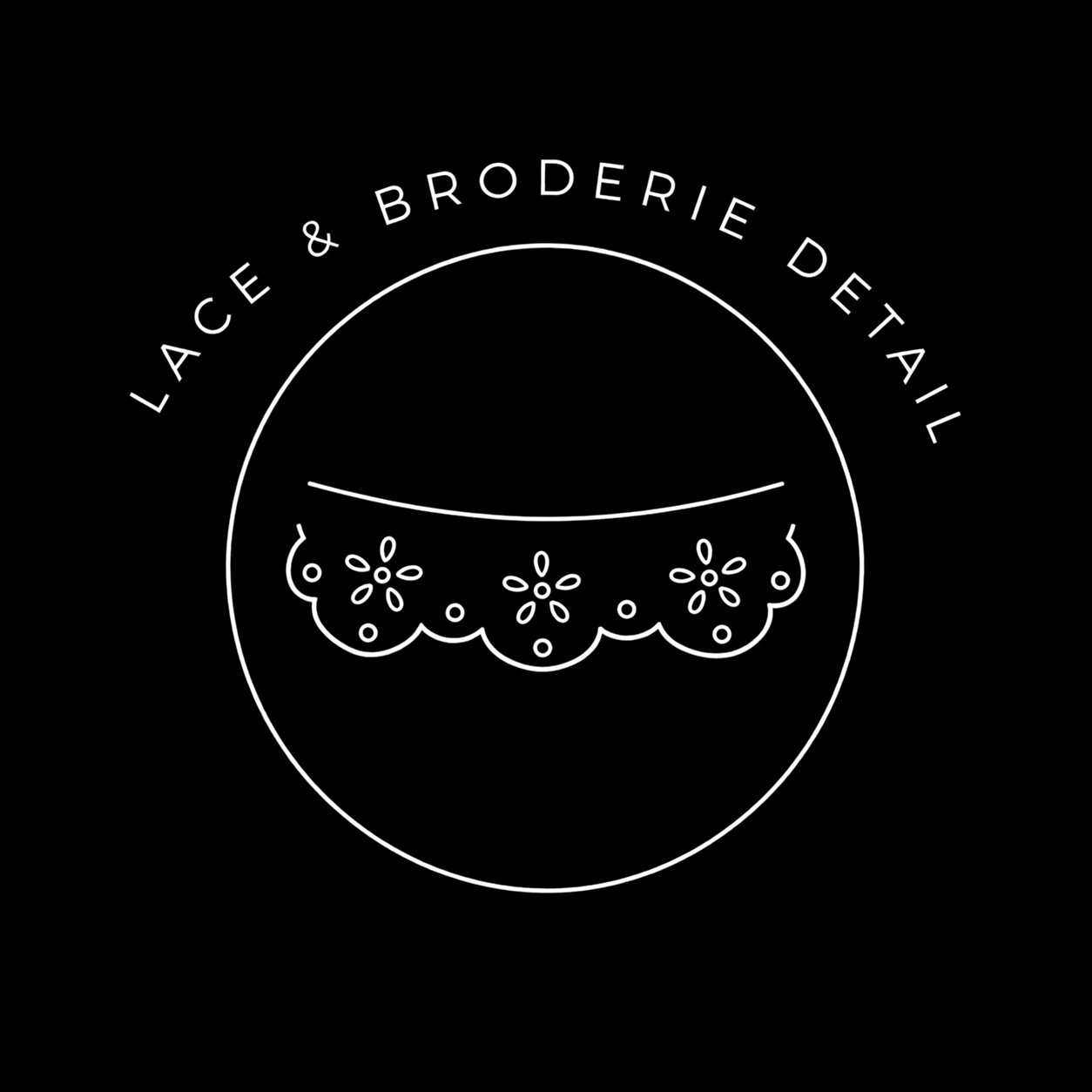Lace & Broderie Detail